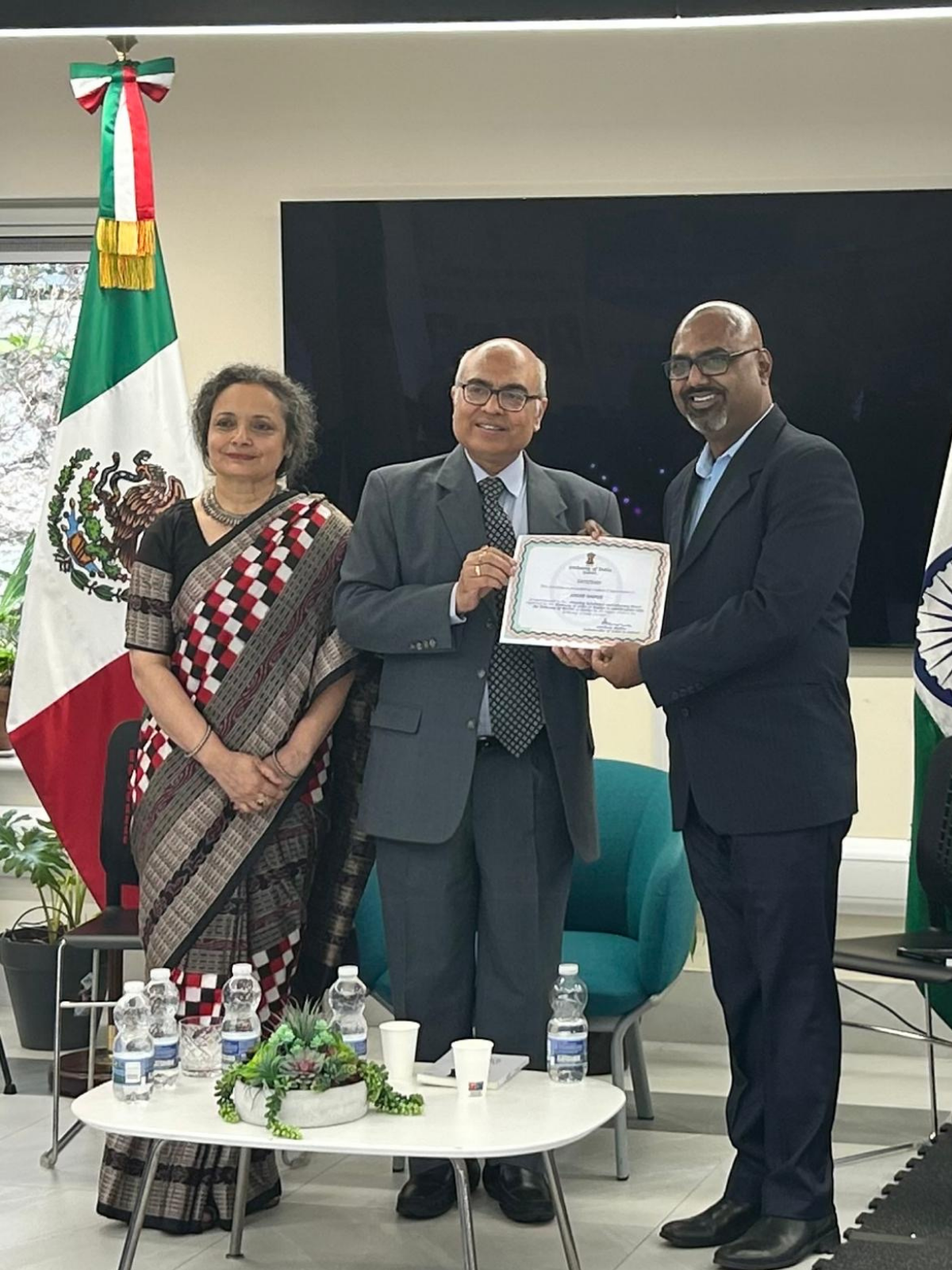 Indian Ambassador Akhilesh Mishra